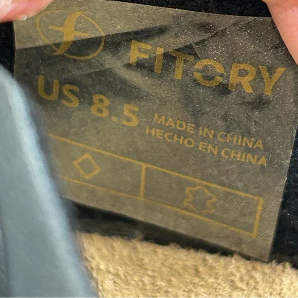 FITORY Womens Flat Sandals with Cork Footbed - Picture 8 of 9